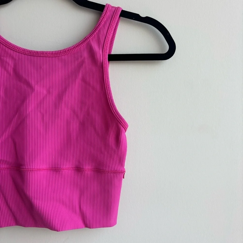 Lululemon Power Pivot Tank Top Ribbed, Size 4